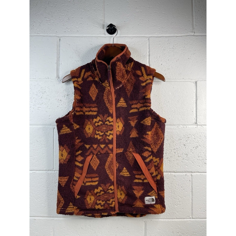 The North Face Women's‎ Campshire Printed Sherpa Vest Multicolor   Size Medium